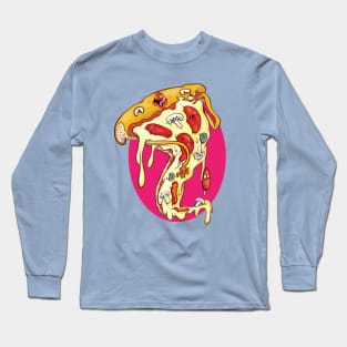 Pizza Pile Up Long Sleeve T-Shirt